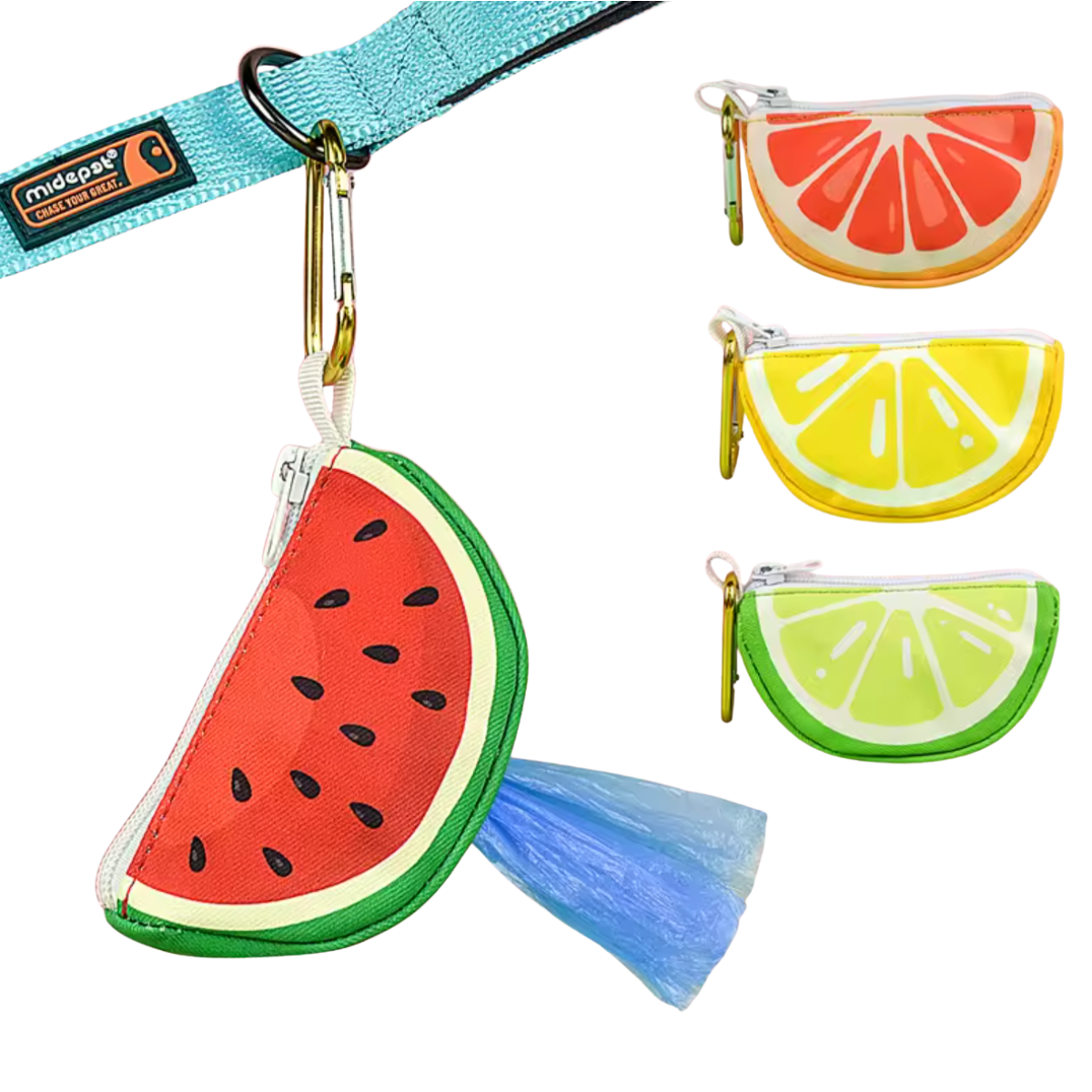 Poopbag dispenser de frutas